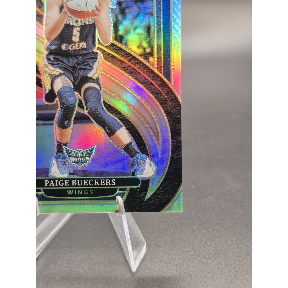 2025 Select WNBA Paige Buckers #118 Rookie Silver Prizm Premier Level (RC) Wings - Picture 5 of 10